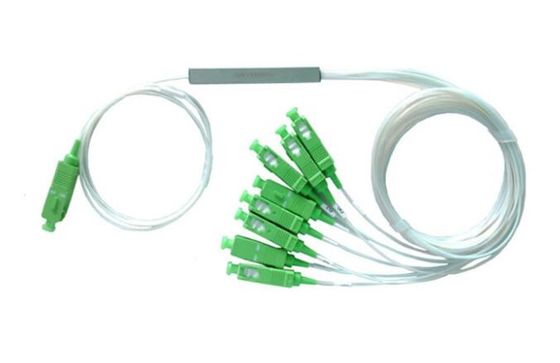 Diviseur optique de PLC de fibre de connecteur de Sc UPC RPA de FTTH 1x2 1x4 1x8 1x16