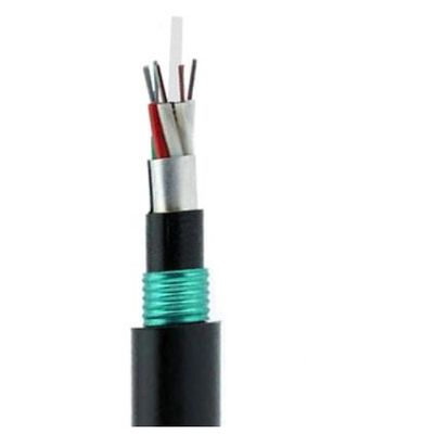 Câble optique enterré direct de la fibre GYTA53