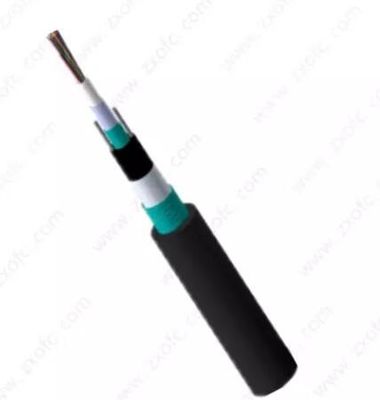Uni tube GYXTW 6 24 modes unitaires de fibre de noyau de noyau blindé du câble optique 12