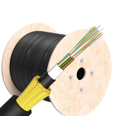 96 câble optique de fibre en métal ADSS du noyau 80m 100m G652D non