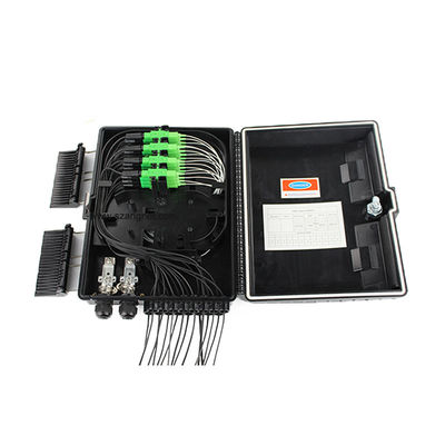 16 boîte du coffret d'extrémité du noyau FTTH 16F Caixa CTO Fiber Optical Distribution