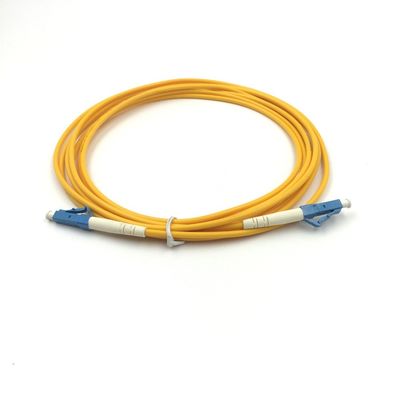 Avances de correction de fibre de mode unitaire de SM de LSZH 3.0mm SC-SC