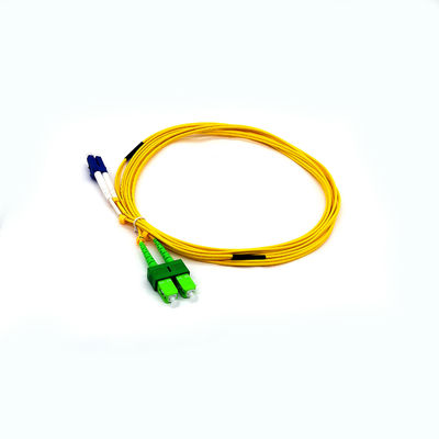 Sc RPA de G652D recto 2.0mm 1m à la corde de correction optique de fibre de Sc UPC
