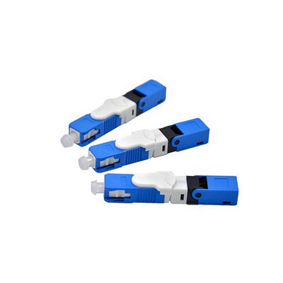 Connecteur optique de mode unitaire de SC/UPC SC/PC pour le câble d'interface de FTTH
