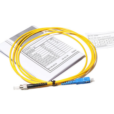 corde de correction de câble optique de fibre de Sc G657A1 RPA FOC de 3.5mm 3.0mm 2.4mm