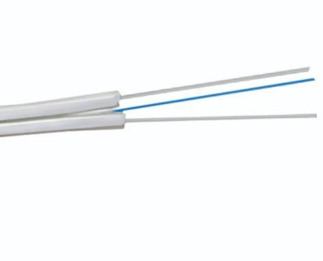 Câble d'interface de fibre optique du noyau FTTH de la veste de PVC de G.652D G.657A LSZH 2