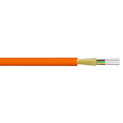 Noyau d'intérieur GJFJV du câble optique 24 de fibre de tampon serré de FTTH pour l'antenne et le conduit