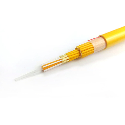 LSZH d'intérieur Aramid bavardent le câble optique GJPFJH 4 de fibre de la force G652D noyaux 6 8 12 24 48