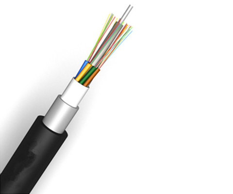 Le conduit optique blindé extérieur du câble GYTA de fibre a enterré 24 32 48 84 96 144 288 noyaux
