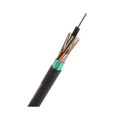 Câble de fibre optique blindé GYTS 2 4 6 8 24 32 48 84 96 144 288 noyaux