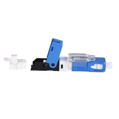 Connecteur rapide de fibre optique de Sc RPA de PC de FTTH Monomodo Rapido Conector FC LC UPC
