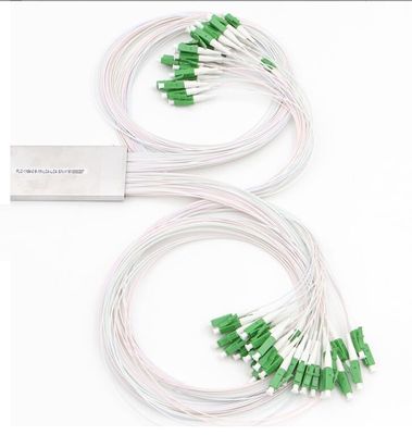Diviseur optique de PLC de fibre de connecteur de Sc UPC RPA de FTTH 1x2 1x4 1x8 1x16
