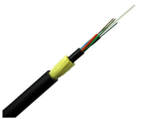 Double câble optique de fibre de l'envergure G652d ADSS du noyau 100m de la veste 96