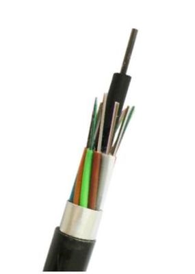 Câble optique extérieur direct blindé de la fibre GYTA53