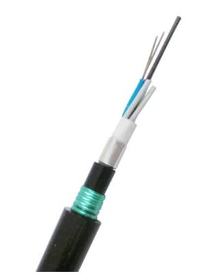 Câble optique extérieur direct blindé de la fibre GYTA53
