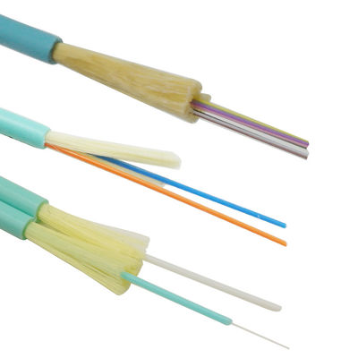 Câble optique de fibre multimode de la veste GJFJV OM4 OM3 de LSZH