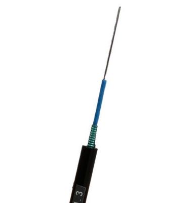 De GYXTW câble optique extérieur blindé de fibre de mode unitaire de noyau du noyau 6 du tube 8 Uni