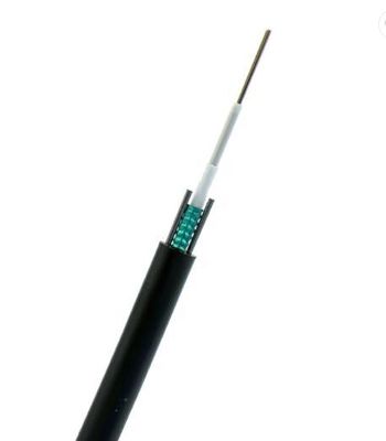 De GYXTW câble optique extérieur blindé de fibre de mode unitaire de noyau du noyau 6 du tube 8 Uni