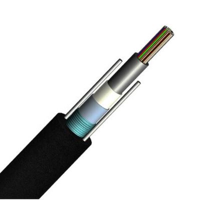 câble optique lâche de fibre du tube GYXTW G652d de 2km