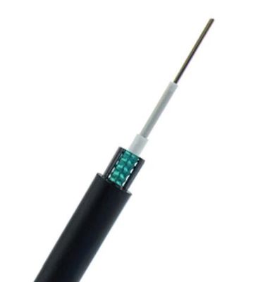 GYXTW 2 4 6 8 câble optique extérieur d'intérieur de fibre de 12 noyaux