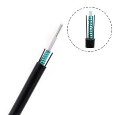 Câble optique blindé de fibre de mode unitaire d'Uni-tube de GYXTW