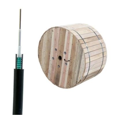 Câble optique blindé de fibre de mode unitaire d'Uni-tube de GYXTW