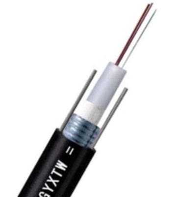 6mm GYXTW 4 câble optique extérieur blindé de fibre de mode unitaire de 6 8 12 noyaux