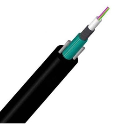 Câble optique blindé extérieur de fibre du mode unitaire GYXTW