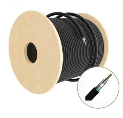 4 8 12 câble optique extérieur de fibre du noyau GYXTW pour la communication