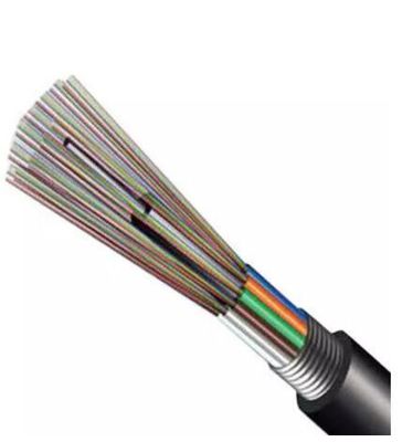 GYXTW 0.6CM 4 6 8 blindés câble optique extérieur de fibre de 12 noyaux