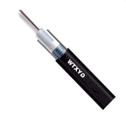 GYXTW 0.6CM 4 6 8 blindés câble optique extérieur de fibre de 12 noyaux