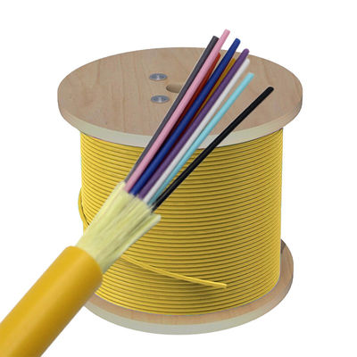 La distribution de fibre de SM de GJFJV câblent câbles optiques d'intérieur de la fibre 12 24 36 48