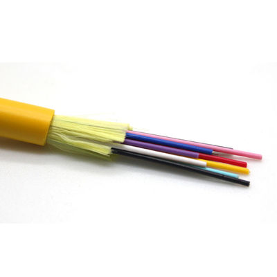 La distribution de fibre de SM de GJFJV câblent câbles optiques d'intérieur de la fibre 12 24 36 48