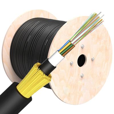 Tube lâche FRP 1KM 2KM 3KM 144 câble optique de fibre du noyau ADSS