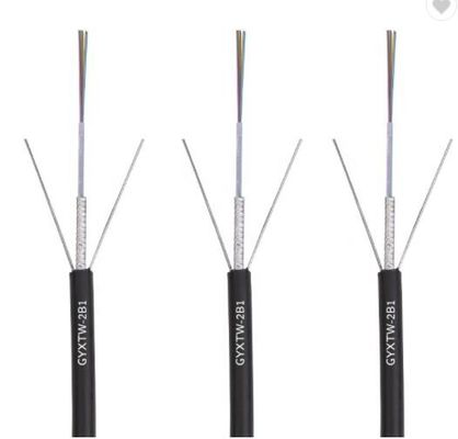 2 4 6 8 10 12 câble optique de fibre de communication du noyau GYXTW GYXTW53