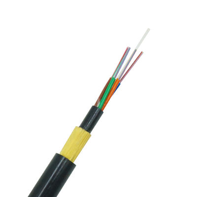 96 câble optique de fibre en métal ADSS du noyau 80m 100m G652D non