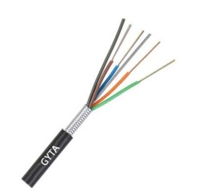 Noyaux extérieurs blindés aériens/du conduit GYTA fibre du câble optique 2-288