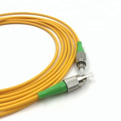 Avances de correction de fibre de mode unitaire de SM de LSZH 3.0mm SC-SC