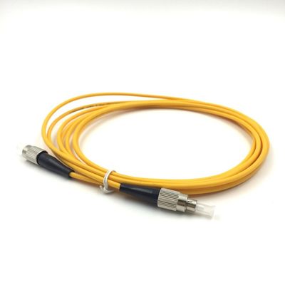 Avances de correction de fibre de mode unitaire de SM de LSZH 3.0mm SC-SC
