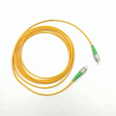 Avances de correction de fibre de mode unitaire de SM de LSZH 3.0mm SC-SC
