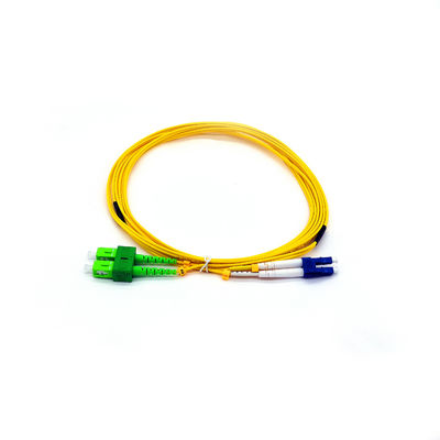 LC à la corde de correction optique de fibre de duplex de Sc