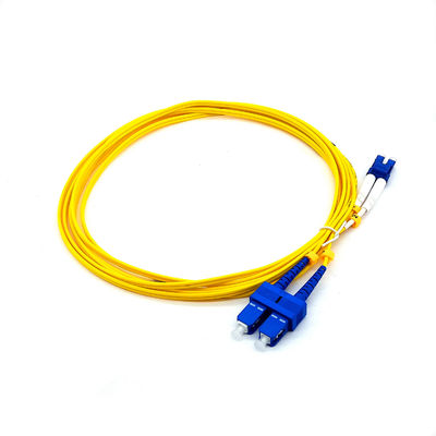 Sc RPA de G652D recto 2.0mm 1m à la corde de correction optique de fibre de Sc UPC
