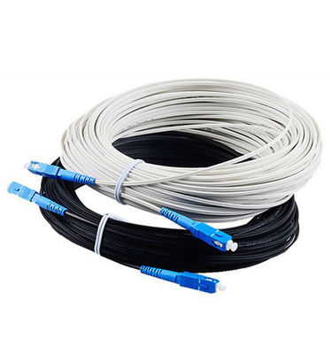 Corde de correction extérieure d'intérieur de câble optique de fibre de Sc UPC de FTTH