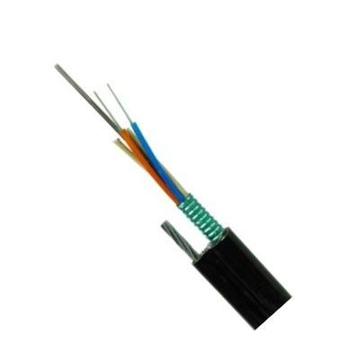 Câble extérieur de fibre de mode unitaire du schéma 8 de câble optique de fibre de noyau de GYTC8S 24