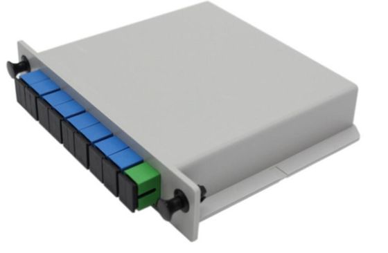 Diviseur optique de PLC de fibre du PC UPC de Sc RPA de coupleur de l'ABS 1*8