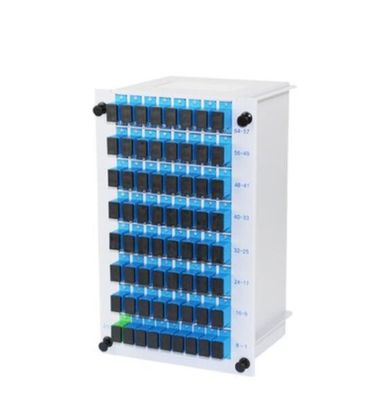Diviseur optique de PLC de fibre du PC UPC de Sc RPA de coupleur de l'ABS 1*8