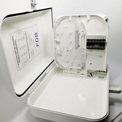 Les ports de câble d'alimentation du réseau 16 de FTTX imperméabilisent la boîte d'épissurage de fibre optique