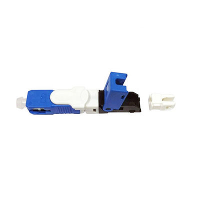 Connecteur optique de mode unitaire de SC/UPC SC/PC pour le câble d'interface de FTTH