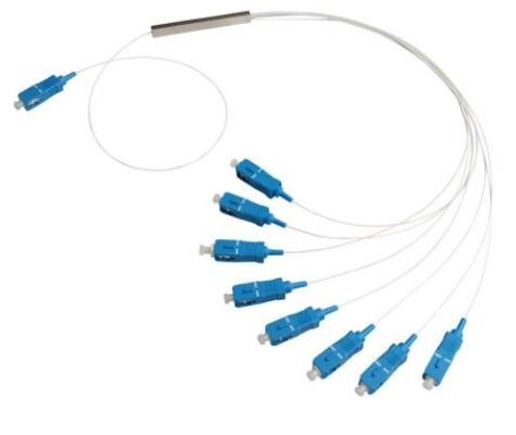 1*2 4 8 16 32 64 diviseur optique de PLC de fibre de connecteur de Sc RPA du SM 0.9mm