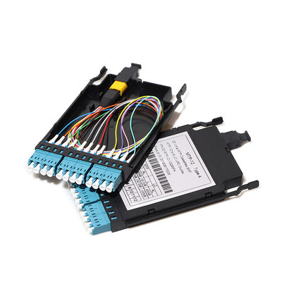Module optique de cassette de fibre de FOC OM3 MTP MPO LC 12